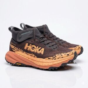 Hoka Speedgoat 6 Mid GTX Shoes Galaxy Guava Womens 7.5 Gore-Tex Trail Runner